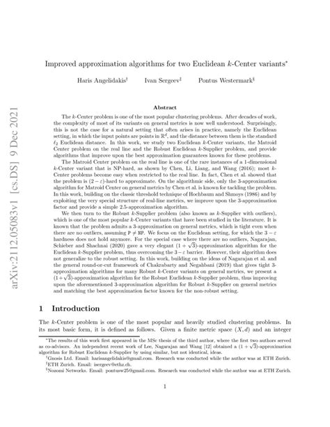 Improved Approximation Algorithms For Two Euclidean K Center Variants