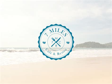 7 Miles Cafe & Restro Logo by M Anwar on Dribbble