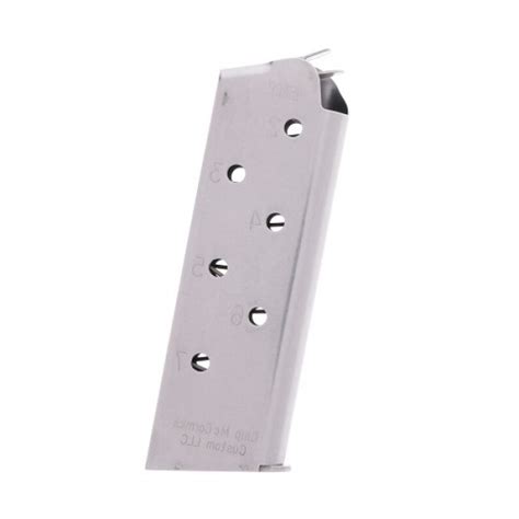 CMC Products Match Grade 1911 Compact 45 ACP 7 Round Stainless Steel