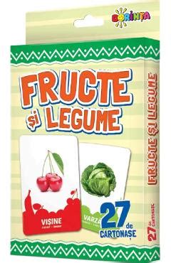 Fructe Si Legume 27 De Cartonase 9785362400910 Libris