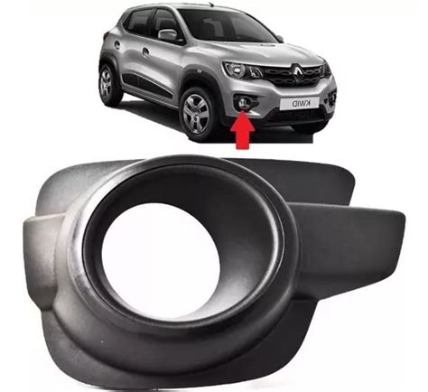 Grade Moldura Milha Furo Renault Kwid Direito Mercadolivre