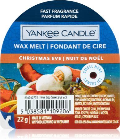 Yankee Candle Christmas Eve Wax Melt Notino Ie