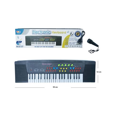 Teclado Piano Órgano Musical Con Micrófono WTMS02