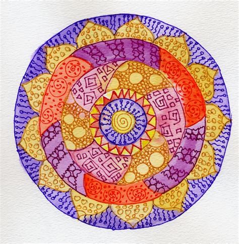 Julias Journey Daily Mandala Quilt