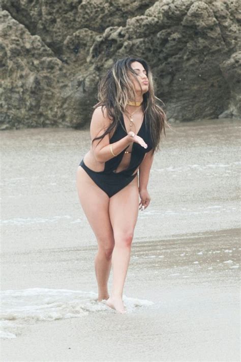 Pinterest Harmonizer Ally Brooke Black Swimsuit Skimpy Swimwear