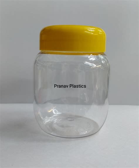 Pranav Plastics Transparent Pet Jar For Ghee Packaging Capacity 300