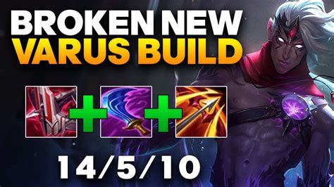 Varus Adc Gameplay This Varus Build Makes Varus Actually Worth