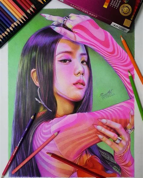 Pawai Art On Instagram “drawings Jisoo How You Like That Jisoo Art Vfanart Kpopfanart