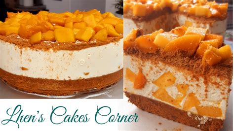 How To Make No Bake Mango Graham Cake YouTube