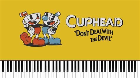 Don T Deal With The Devil Cuphead Piano Cover Sheet Music K