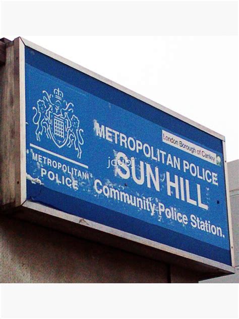 357 Televisions Sun Hill Police Station Premium Matte Vertical