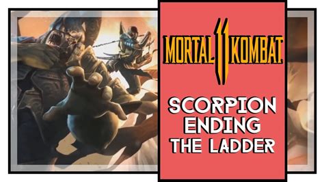 Mortal Kombat 11 Scorpion Ending Klassic Tower Youtube