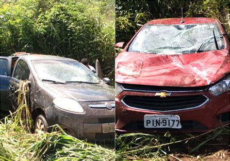 Jumento Invade A Pi E Provoca Acidente Entre Dois Carros Em Jos De