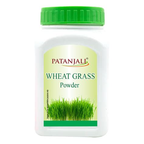 Patanjali Wheat Grass Powder G Buy Online