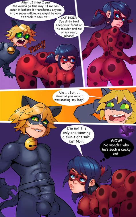 Rule 34 Adrien Agreste Ass Big Breasts Big Bulge Big Butt Bodysuit Bulge Cat Noir Comic