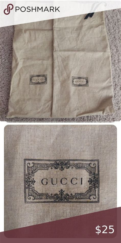 GUCCI SHOE DUST BAGS 16 X 8 In 2023 Gucci Shoes Gucci Bags