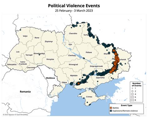 Ukraine Fighting Map
