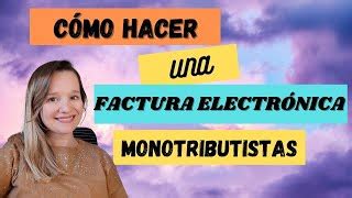 FACTURA ELECTRÓNICA MONOTRIBUTO AFIP Paso a Paso Doovi