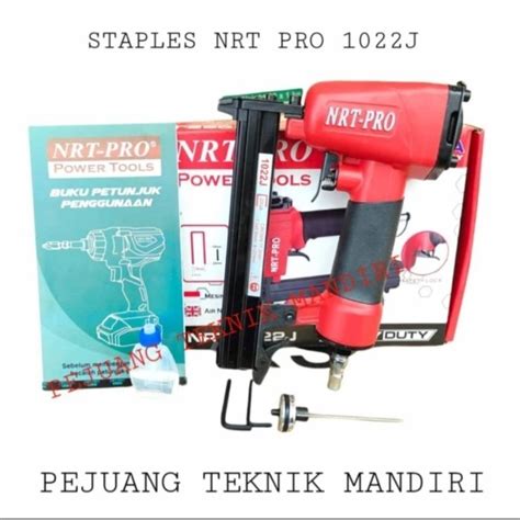 Jual Mesin Paku Tembak Angin U J Air Nailer Staples Angin Type