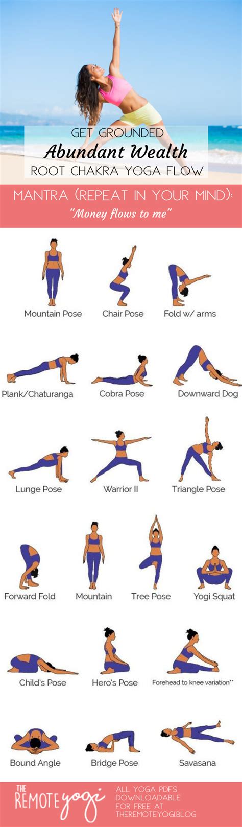 Printable Restorative Yoga Poses