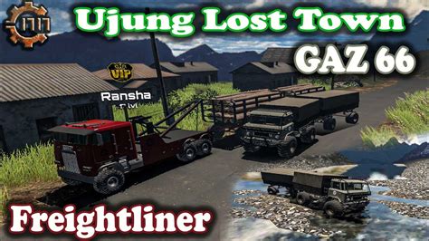 Rthd Game Offroad Truck Gaz Ke Ujung Lost Town Youtube