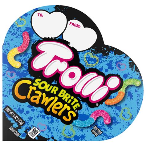 Save On Trolli Sour Brite Crawlers Gummi Candy Valentine Heart Order Online Delivery Food Lion