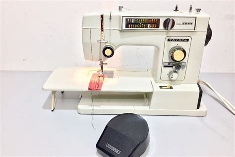 Professional TOYOTA Model 8000 Sewing Machine Fully Serviced In