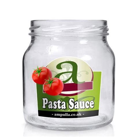 Ml Clear Glass Pasta Sauce Jar Ampulla Ltd