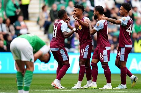 Aston Villa Player Ratings Vs Hibernian Ollie Watkins And Lucas Digne