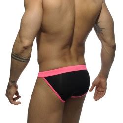 Bikini Sexy Taille Basse Noir ADDICTED Vente Slip De Bain Hom