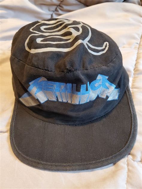 Vintage 1992 Metallica Black Album Tour Hat, Extremel… - Gem