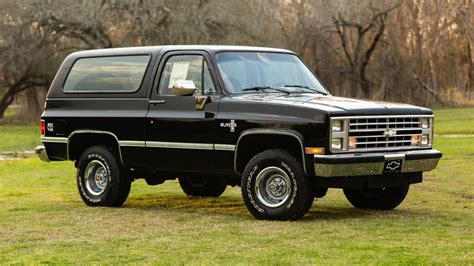 Four Thousand Mile 1987 Chevy K5 Blazer Up For Auction