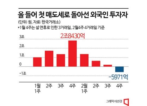 강달러 우려에 국내주식 팔아치운 외인 투자자 늘었다 네이트 뉴스