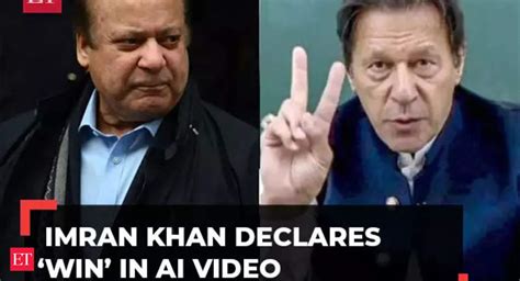 Pakistan Elections Pakistan Elections Jailed Imran Khan Declares