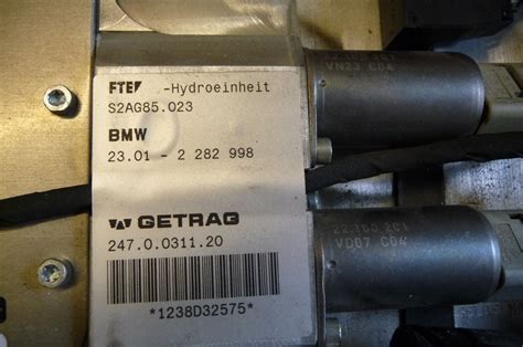 Bmw M5 M6 Manual Transmission Hydraulic Unit Getrag Gs7s47bg 21542282998 Oem Oe La Global Parts