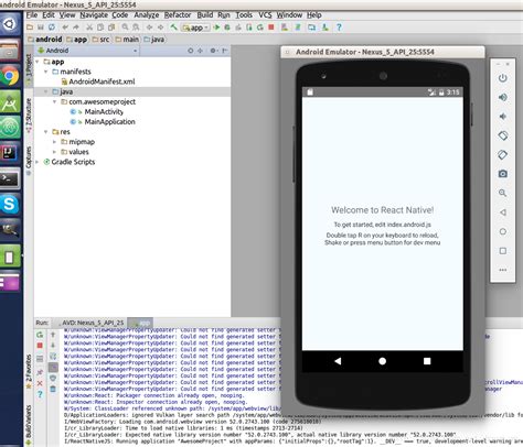 React Native Android Studio