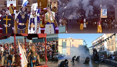 Moros y Cristianos de Dénia fechas filaes e historia