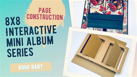 Interactive Mini Album Tutorial Part 2 Page Construction YouTube