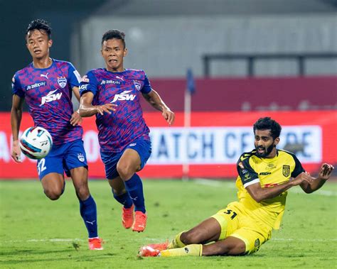 Isl 2021 22 Bengaluru Fcs 9 Match Unbeaten Run Ended By Hyderabad Fc