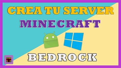 Como Crear Un Servidor Para Minecraft Bedrock Youtube