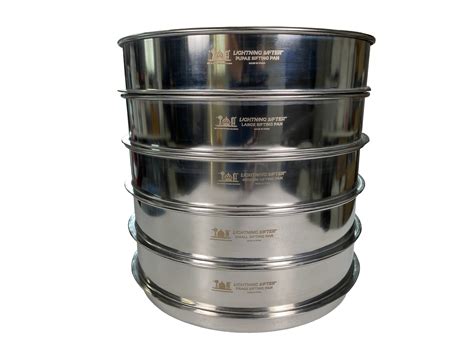 D 11 Lightning Sifter™ Five Sifting Pan Set 1st Gen Mealworm