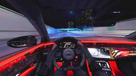 Audi Rs Abt Night Drive Pov Assetto Corsa Youtube