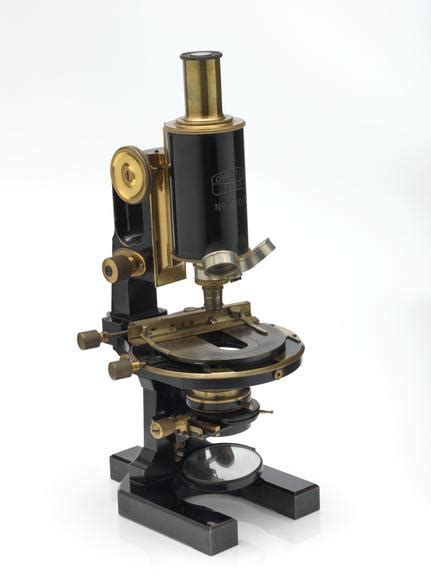 Zeiss Jug Handle Microscope Stand And Outfit Science Museum Group Collection