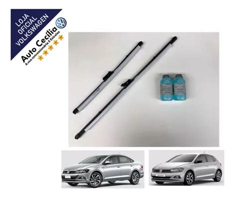 Kit Jogo De Palhetas Diant Polo Virtus Original Vw G