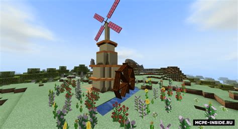 Мельницы / Моды для Майнкрафт / Minecraft PE Inside