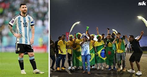 Watch Brazil Fans Sing Word Chant To Mock Lionel Messi After