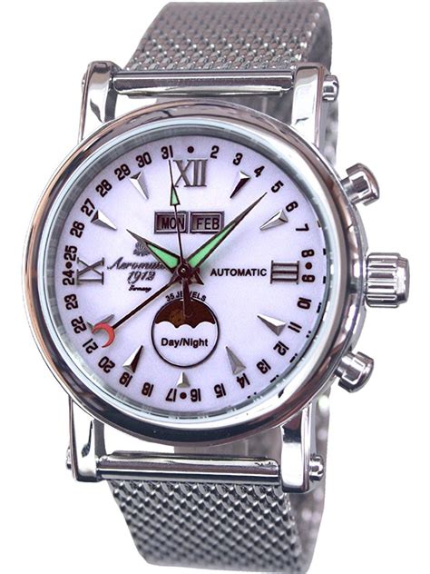 German Self Wind Movement Watch With White Dial A1091 Mil Be Sure To