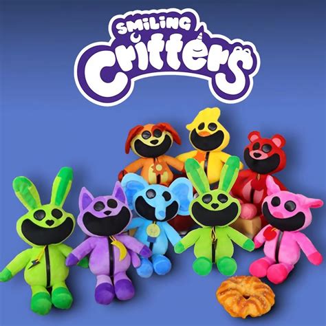 Jual Cute Smiling Critters Plush Toy Kawaii Anime Catnap Pickypiggy