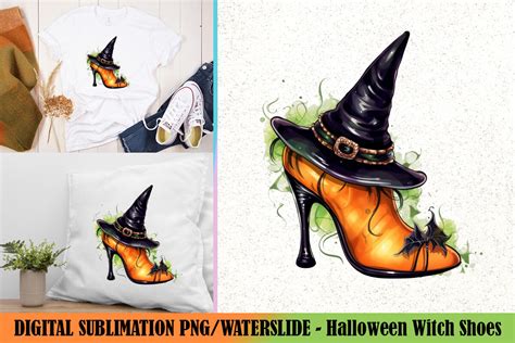 Halloween Witch Shoes Graphic by bakercar2691 · Creative Fabrica