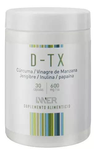 Suplemento Em C Psulas Dtox Inner Bienestar Desintoxica Elimina